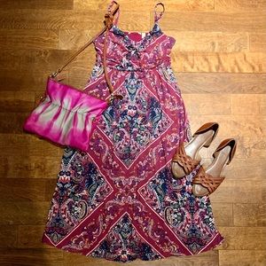 Anthropologie midi dress xs